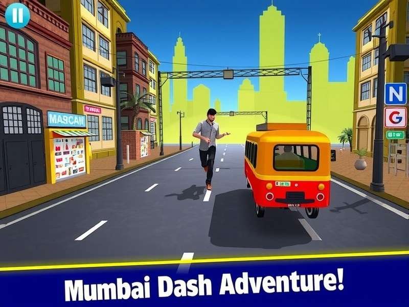 Navigating Mumbai's Streets in Mumbai Dash Adventure Mumbai Dash Adventure Gameplay